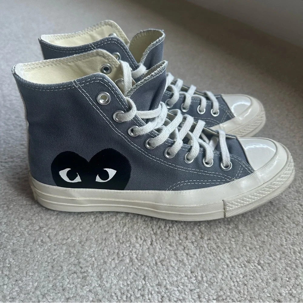 Converse x Comme des Garcons sneakers size 9! - Picture 1 of 6